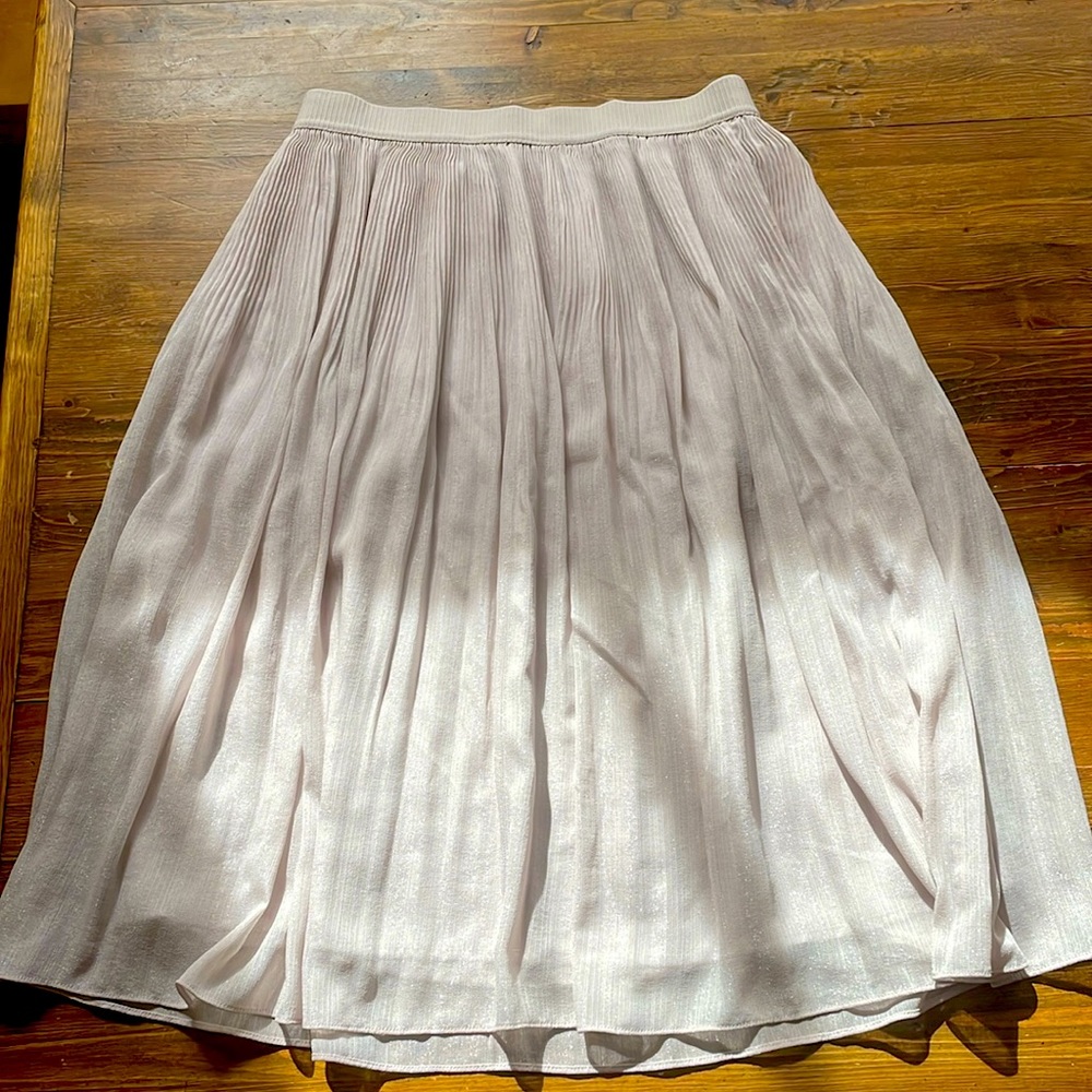 H&J shimmer skirt